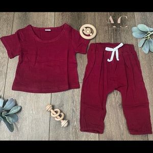 𝙵𝚛𝚎𝚜𝚑 𝟸𝚙𝚌𝚜 𝚄𝚗𝚒𝚜𝚎𝚡 𝚋𝚞𝚛𝚐𝚞𝚗𝚍𝚢 𝚜𝚑𝚒𝚛𝚝 𝚊𝚗𝚍 𝚙𝚊𝚗𝚝𝚜!